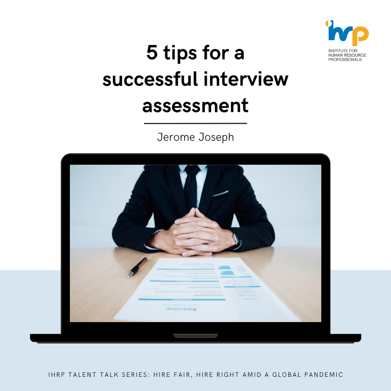 how to assess a presentation interview